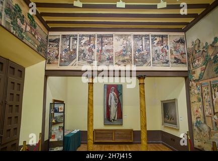 Der Palast von La Cotilla. Guadalajara, Spanien. Stockfoto