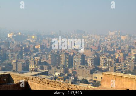 Kairo Stadt in Ägypten, Megalopolis Stockfoto