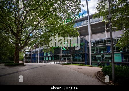 Hannover - 26,6.2021: HDI-Arena Stockfoto