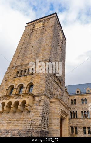 Posen, Polen - Oktober 2 2020: Kulturzentrum - Kaiserliche Burg in Posen Stockfoto