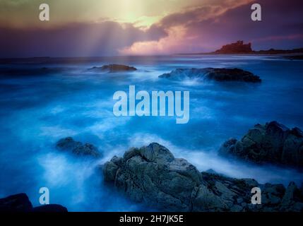 GB - NORTHUMBERLAND: Bamburgh Castle Stockfoto