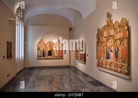 Pinacoteca Nazionale Bologna, Polittico, Italien Stockfoto