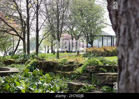 Malerischen Park Stockfoto