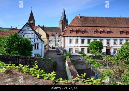 In Wissembourg, Elsass, Frankreich Stockfoto