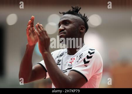 Luc Abalo (Zeekstar). 23. NOVEMBER 2021 - Handball : 46th Japan Handball League Männerspiel zwischen Zeekstar Tokyo 29-35 Brave Kings im Minato City Sports Center, Tokyo, Japan. Quelle: AFLO SPORT/Alamy Live News Stockfoto