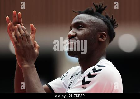 Luc Abalo (Zeekstar). 23. NOVEMBER 2021 - Handball : 46th Japan Handball League Männerspiel zwischen Zeekstar Tokyo 29-35 Brave Kings im Minato City Sports Center, Tokyo, Japan. Quelle: AFLO SPORT/Alamy Live News Stockfoto