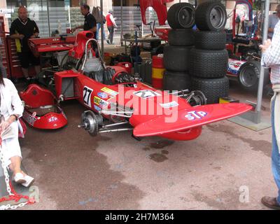 #27. MÄRZ 711 F1 wird von Michael Fitzgerald (USA) beim Treffen der Monaco Historique 8th am 2012. Mai gefahren. Stockfoto