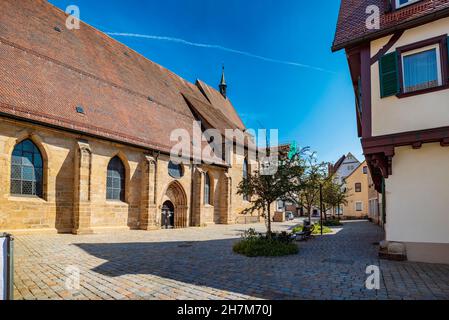 St. Martin Kirche in Forchheim, Bayern, Deutschland Stockfoto