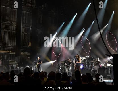 CHICAGO, VEREINIGTE STAATEN - Nov 06, 2021: My Morning Jacket, Auditorium Theatre Chicago IL Stockfoto