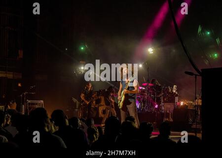 CHICAGO, VEREINIGTE STAATEN - Nov 06, 2021: My Morning Jacket, Auditorium Theatre Chicago IL Stockfoto