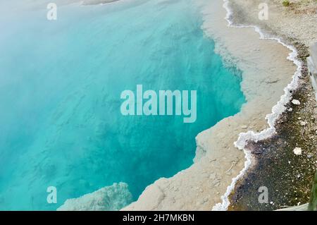 Atemberaubende Farben - Schönheiten des Yellowstone-Nationalparks Stockfoto