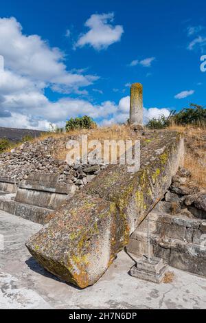 Archäologische Stätte von Mitla aus der Zapotec-Kultur, San Pablo Villa de Mitla, Oaxaca, Mexiko Stockfoto