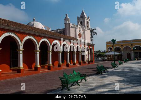 UNESCO-Welterbe Mexiko Tlacotalpan, Veracruz, Mexiko Stockfoto