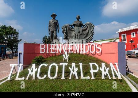 UNESCO-Welterbe Mexiko Tlacotalpan, Veracruz, Mexiko Stockfoto