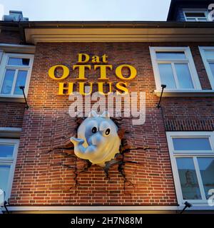 DAT Otto Huus, Otto Waalkes Museum und Fanartikel Shop, Emden, Ostfriesland, Niedersachsen, Deutschland Stockfoto