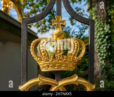 Sehenswürdigkeiten Am Schloss Glienicke In Berlin Wannsee Stockfoto