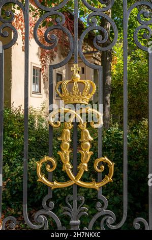 Sehenswürdigkeiten Am Schloss Glienicke In Berlin Wannsee Stockfoto