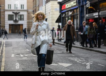 Letzte Nacht in Soho Jahr : 2021 UK Regie : Edgar Wright Thomasin McKenzie Stockfoto