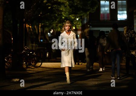 Letzte Nacht in Soho Jahr : 2021 UK Regie : Edgar Wright Anya Taylor-Joy Stockfoto