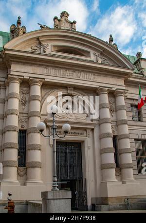 Nationalbibliothek Der Universität Turin, Turin, Piemont, Italien Stockfoto