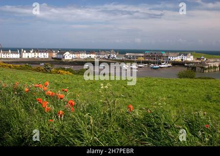 Isle of Whithorn Bay, Dumfries & Galloway, Schottland Stockfoto