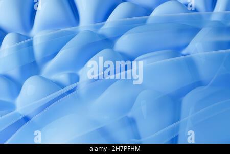 Weich-flauschige Qualität, 3D Rendering. Digitale Zeichnung des Computers. Stockfoto