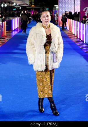 Natalie Casey nimmt an der ITV Palooza Teil, die in der Royal Festival Hall, Southbank Centre, London, stattfindet. Bilddatum: Dienstag, 23. November 2021. Stockfoto