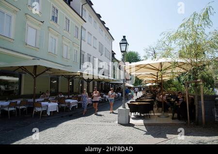 Ljubljana Slowenien Stockfoto