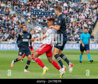 Jack Elliot Philadelphia Union MLS-Verteidiger Stockfoto