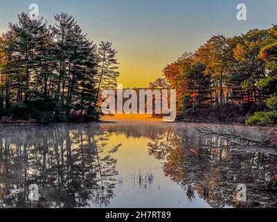 Harriman State Park, in Rockland und Orange Grafschaften, Stockfoto