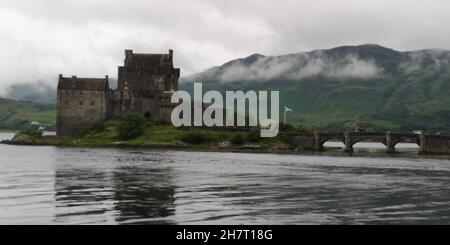 Eilean Donan Castle, Loch Duich, Schottland, Großbritannien Stockfoto