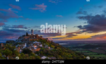Monsaraz in portugal Stockfoto