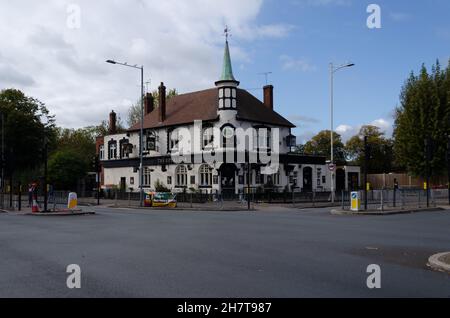 The Royal Oak Pub in Barking, London, Großbritannien Stockfoto