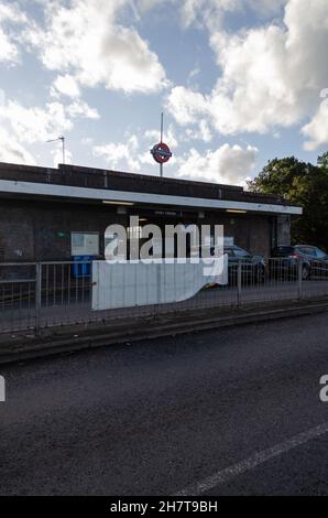 Upney Bahnhof in London, Großbritannien Stockfoto