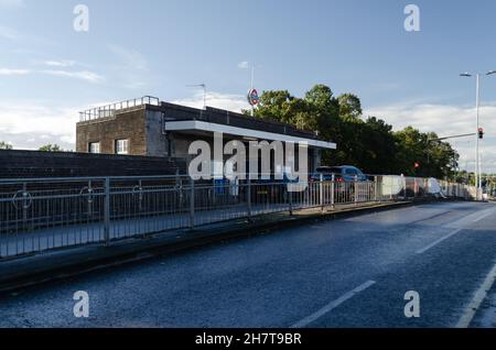 Upney Bahnhof in London, Großbritannien Stockfoto