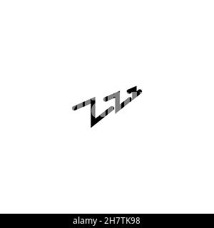 ZZZ-Zeilensymbol. Einfacher Stil schlafen Poster Hintergrund-Symbol. Logo-Design-Element. T-Shirt-Druck. Vektor für Aufkleber. Stock Vektor