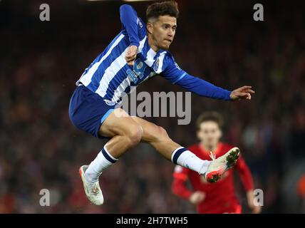 Liverpool, England, 24th. November 2021. Otavio vom FC Porto während des UEFA Champions League-Spiels in Anfield, Liverpool. Bildnachweis sollte lauten: Darren Staples / Sportimage Credit: Sportimage/Alamy Live News Stockfoto