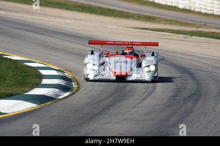 Audi R8 von Biela/Pirro/Kristenson beim Rennen der American Le Mans Series , Petit Le Mans Road America Georgia USA 30/9/2000 Stockfoto