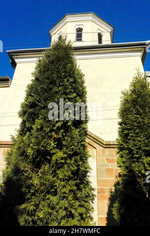 Mittelalterliches Lopushanski-Kloster des Heiligen Johannes des Vorläufers, Provinz Montana, Bulgarien Stockfoto