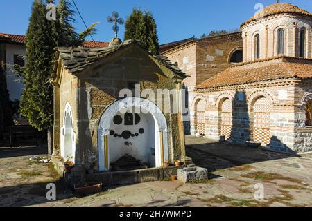 Mittelalterliches Lopushanski-Kloster des Heiligen Johannes des Vorläufers, Provinz Montana, Bulgarien Stockfoto