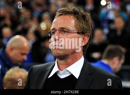 Aktenfoto vom 13-04-2011 von Ralf Rangnick. Manchester United führt Gespräche mit Ralf Rangnick, der einen Interim-Manager ernennen will, so die PA-Nachrichtenagentur. Ausgabedatum: Donnerstag, 25. November 2021. Stockfoto