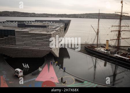 V&A Museum, in Dundee, Schottland, 25th. November 2021. Stockfoto