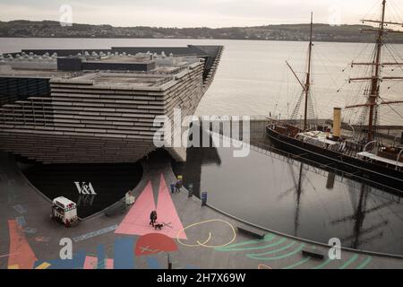 V&A Museum, in Dundee, Schottland, 25th. November 2021. Stockfoto