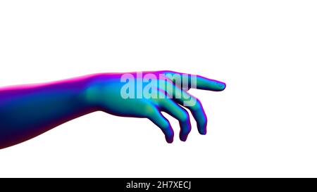 3D Render-Arm Stockfoto