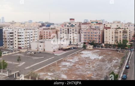 Stadtbild, Stadtansicht von Saudi-Arabien Stockfoto