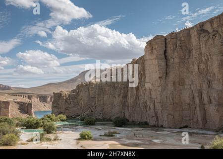 Die Deep Blue Lakes von Band-e-Amir, Afghanistan Stockfoto