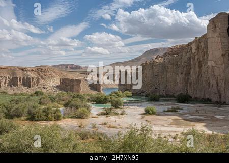 Die Deep Blue Lakes von Band-e-Amir, Afghanistan Stockfoto