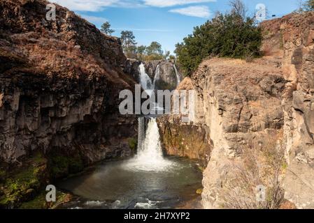 White River Falls State Park in Oregon Stockfoto