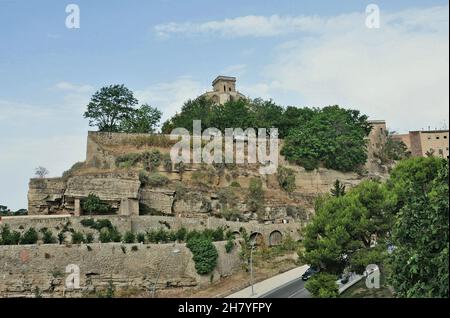 Stiftskirche Basilika Santa Maria de Manresa in der Provinz Bages in Barcelona, Katalonien, Spanien Stockfoto