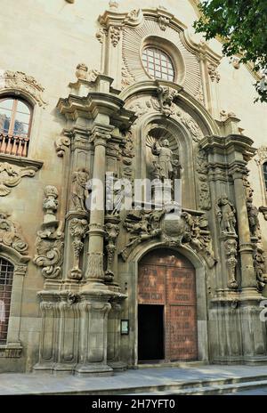 Höhle von San Ignacio de Manresa in der Provinz Bages in Barcelona, Katalonien, Spanien Stockfoto